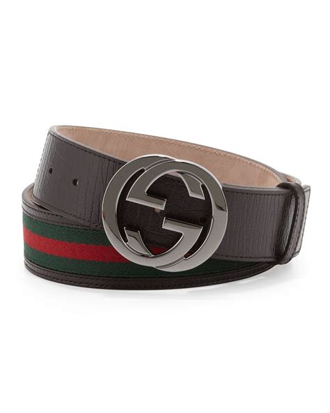 gucci belt cocoa|Gucci Interlocking G Belt, Cocoa .